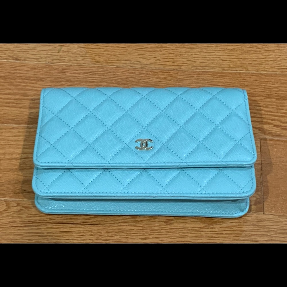 Chanel WOC in Caviar leather